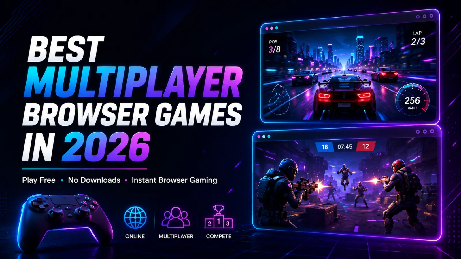 Best Multiplayer Browser Games in 2026: Play Online Free with Friends on PlotyGames