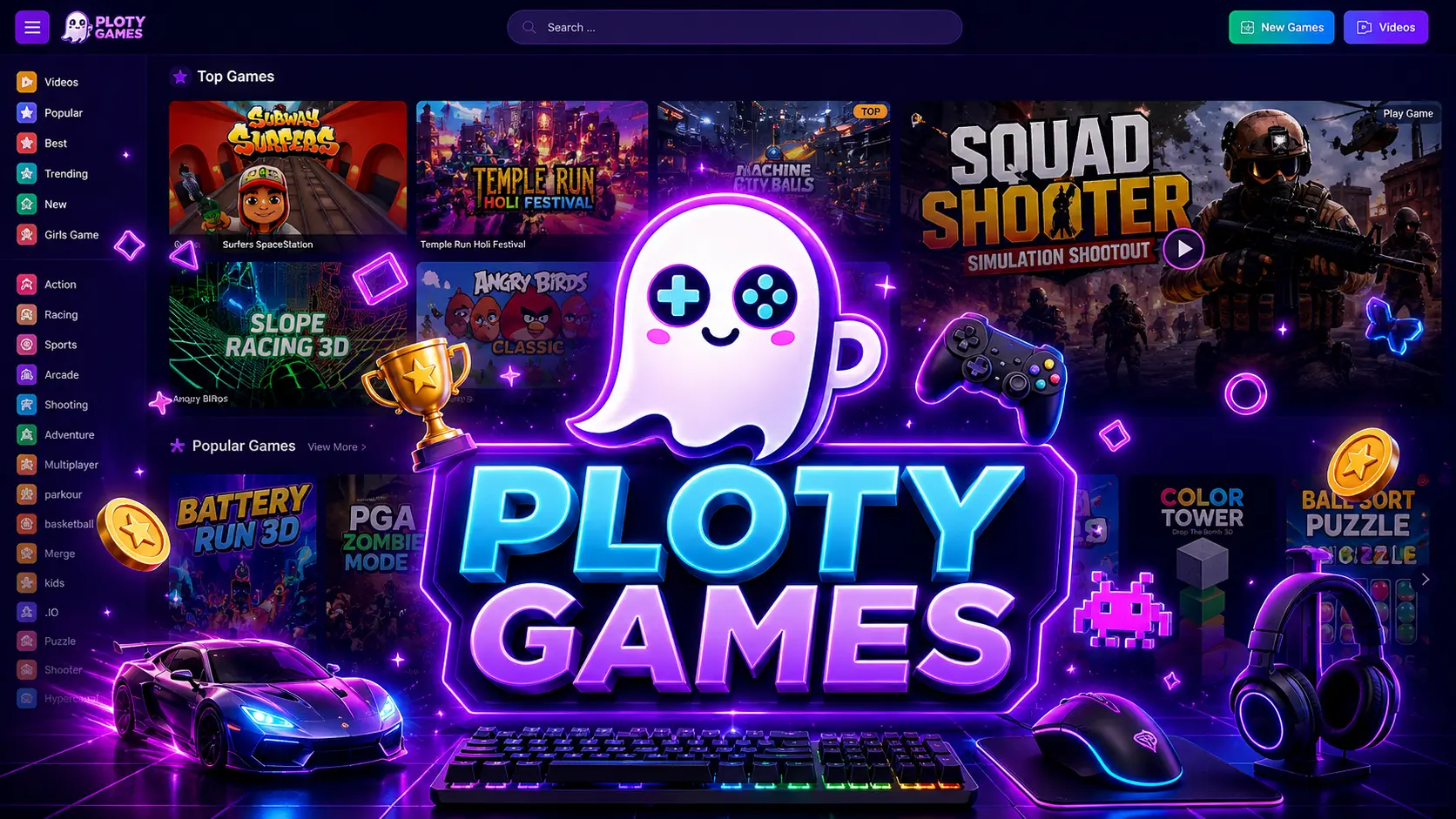 What Is PlotyGames? Why Is It One of the Best Free Browser Gaming Websites?