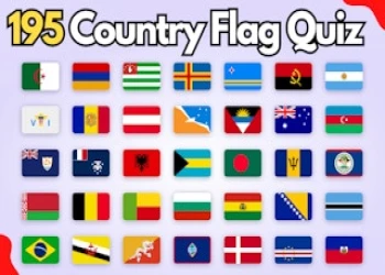 195 Country Flag Quiz - Free trivia game online at plotygames
