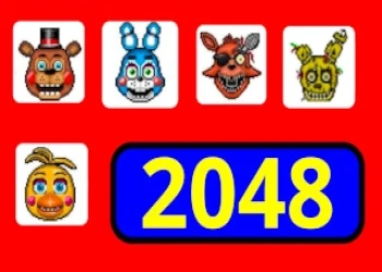 Play 2048 - FNAF online for free at PlotyGames