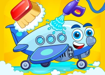 Play Airplane Wash online for free at PlotyGames