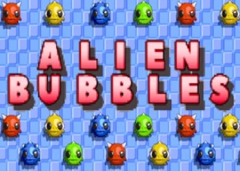 Play Alien Bubbles online for free at PlotyGames