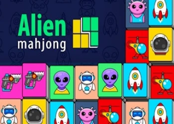 Alien Mahjong - Free monster game online at plotygames