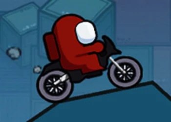 Play Among Us Bike Race online for free at PlotyGames