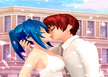 Anime High School Couple Makeover - Free girls game online at plotygames