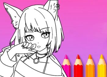 Anime Manga Coloring Book - Free girls game online at plotygames
