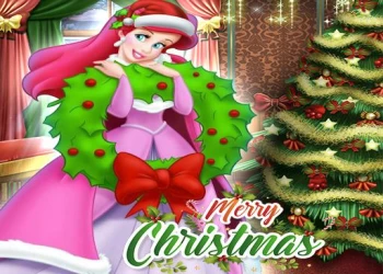 Play Ariel The Little Mermaid Christmas Dres Up online for free at PlotyGames