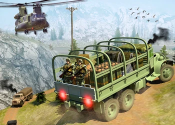 Play Army Cargo Transport Driving Online online for free at PlotyGames