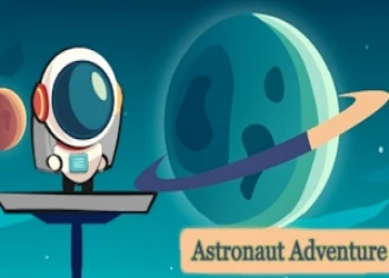 Astronaut Adventure - Free hyper-casual game online at plotygames