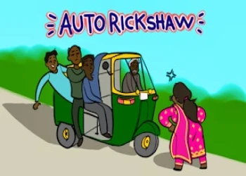 Auto Rickshaw - Free fun game online at plotygames
