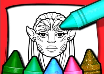 Play Avatar Coloring Book online for free at PlotyGames