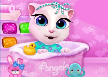 Baby Angela Bathing Time