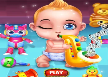 Play Baby care: Babysitter games online for free at PlotyGames