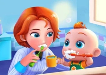 Baby Good Habits Game - Free girls game online at plotygames