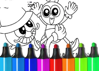Play Baby Long Legs Coloring Pages online for free at PlotyGames