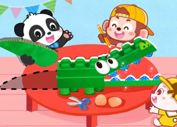 Play Baby Panda Animal Puzzle online for free at PlotyGames