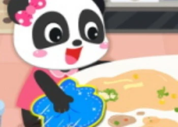 Play Baby Panda Cleanup Life online for free at PlotyGames