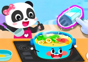 Play Baby Panda Magic Kitchen online for free at PlotyGames