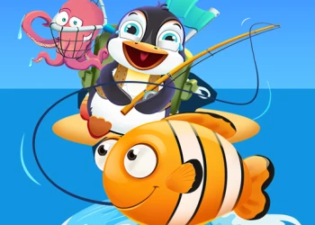 Play Baby Penguin Fishing online for free at PlotyGames