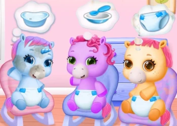 Play Baby Pony Sisters Care online for free at PlotyGames