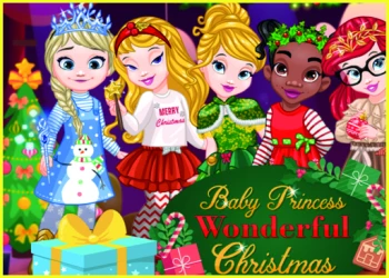 Baby Princesses Christmas: Dress Up Game - Free girls game online at plotygames