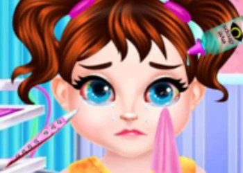 Play Baby Taylor Eye Care Game online for free at PlotyGames