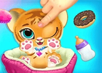 Baby Tiger Care - A Day With Baby Tiger - Free girls game online at plotygames
