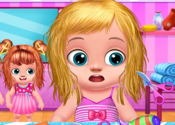 Play Babysitter Kids Hair Salon online for free at PlotyGames
