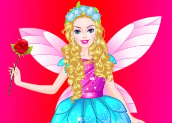Play Barbie Angel Dress up online for free at PlotyGames