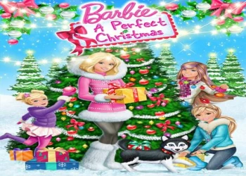 Barbie Christmas DressUp - Free girls game online at plotygames