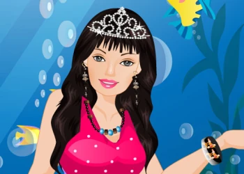 Play Barbie Mermaid Dressup online for free at PlotyGames