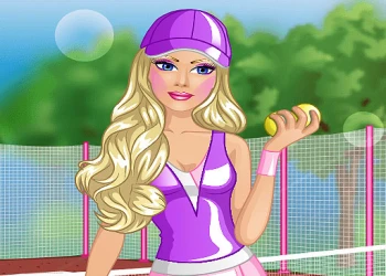 Barbie Tennis Dress - Free girls game online at plotygames