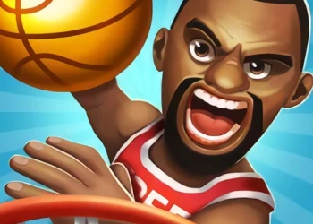 Play Basketball 2D online for free at PlotyGames