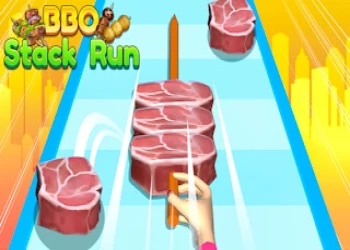 Play BBQ Stack Run online for free at PlotyGames
