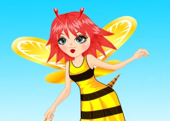 Play Bee Girl Dress up online for free at PlotyGames