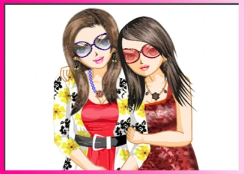 Play Best Friends Dressup online for free at PlotyGames