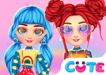 Play Bffs Rainbow Fashion Addict online for free at PlotyGames