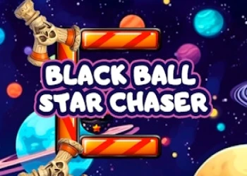 Black Ball Star Chaser - Free skill game online at plotygames