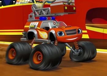 Play Blaze Monster Truck Jigsaw online for free at PlotyGames