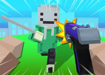 Play Block Craft 3D School online for free at PlotyGames