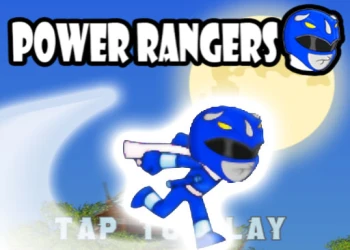 Blue Ranger High Jump - Free boys game online at plotygames
