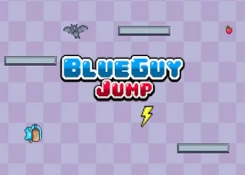 BlueGuy Jump - Free fun game online at plotygames