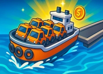 Boat Parking Jam - Free brain game online at plotygames