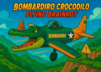 Play Bombardiro Crocodilo Flying Brainrot online for free at PlotyGames