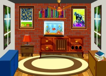 Brick Wall House Escape - Free puzzle game online at plotygames