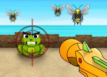 Bubble Gun Beach - Free shooting game online at plotygames