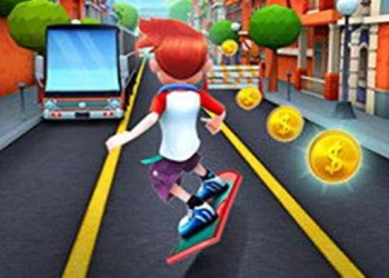 Bus Rush - Bus Surfer - Free boys game online at plotygames