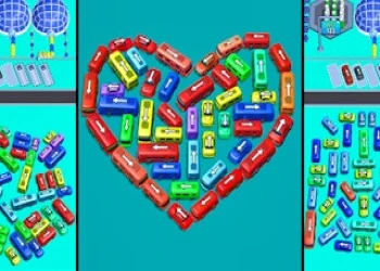 Bus Sort Car Parking Jam - Free car game online at plotygames