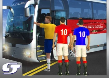 Bus Transport Footbal Players - Free action game online at plotygames