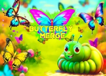 Play Butterfly Merge online for free at PlotyGames